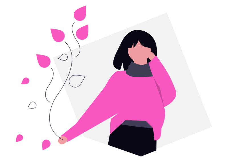 適応障害を患い経済的に困っている女性